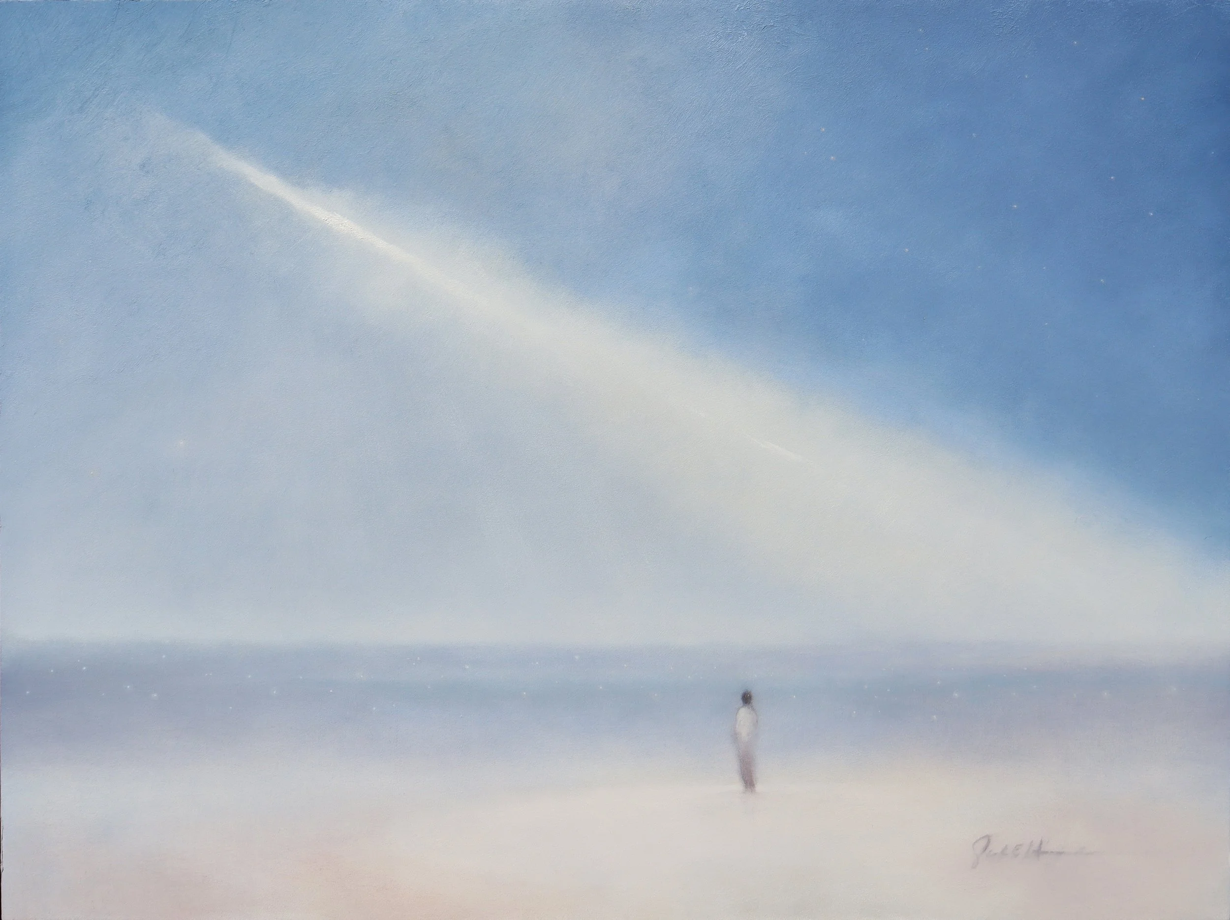 In The Light - 36"x48" - oil on panel