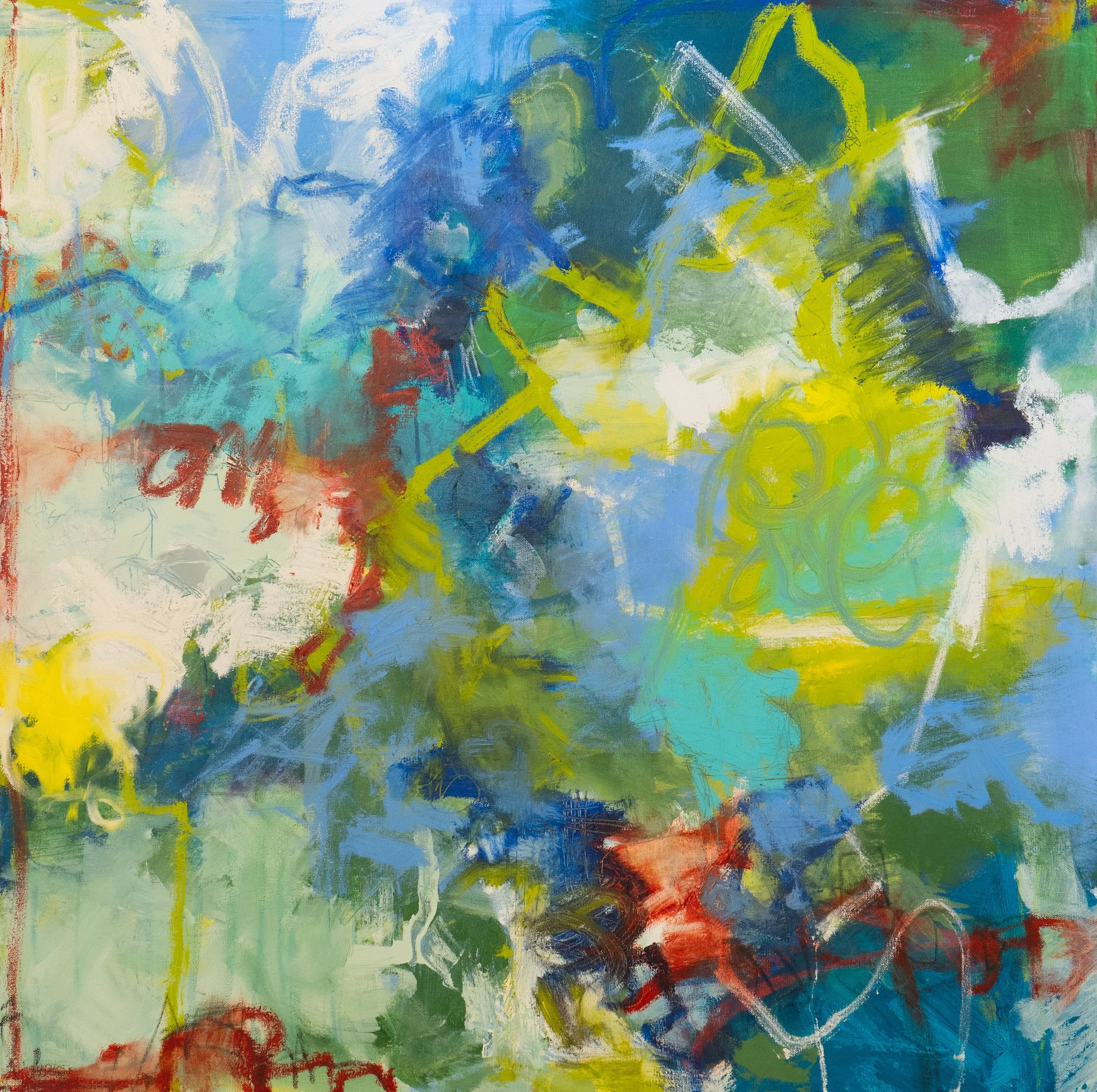 Daredevil - 36" x 36" - acrylic on canvas