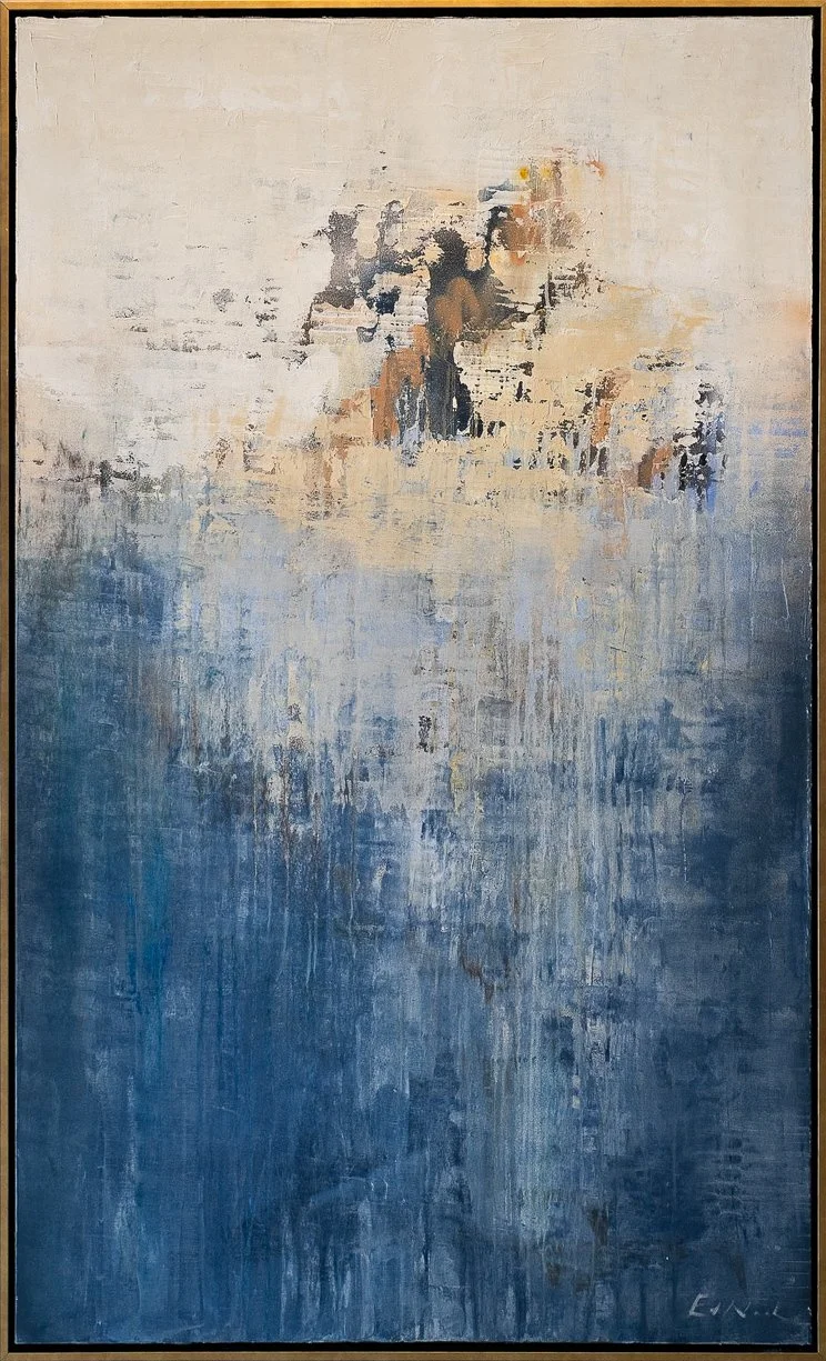 Stealth - 36" x 60" - mixed media on canvas
