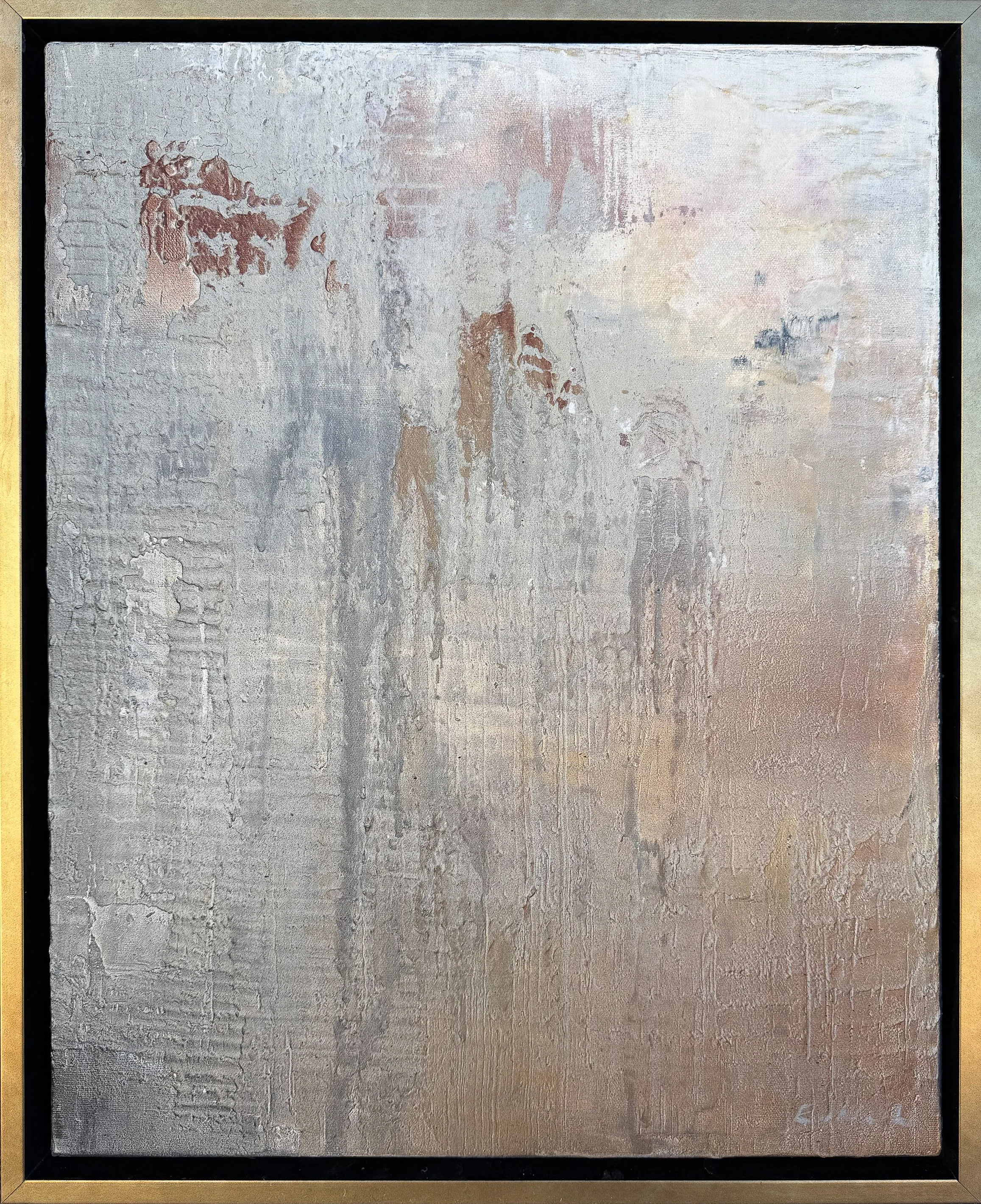 Value - 16" x 20" - mixed media on canvas