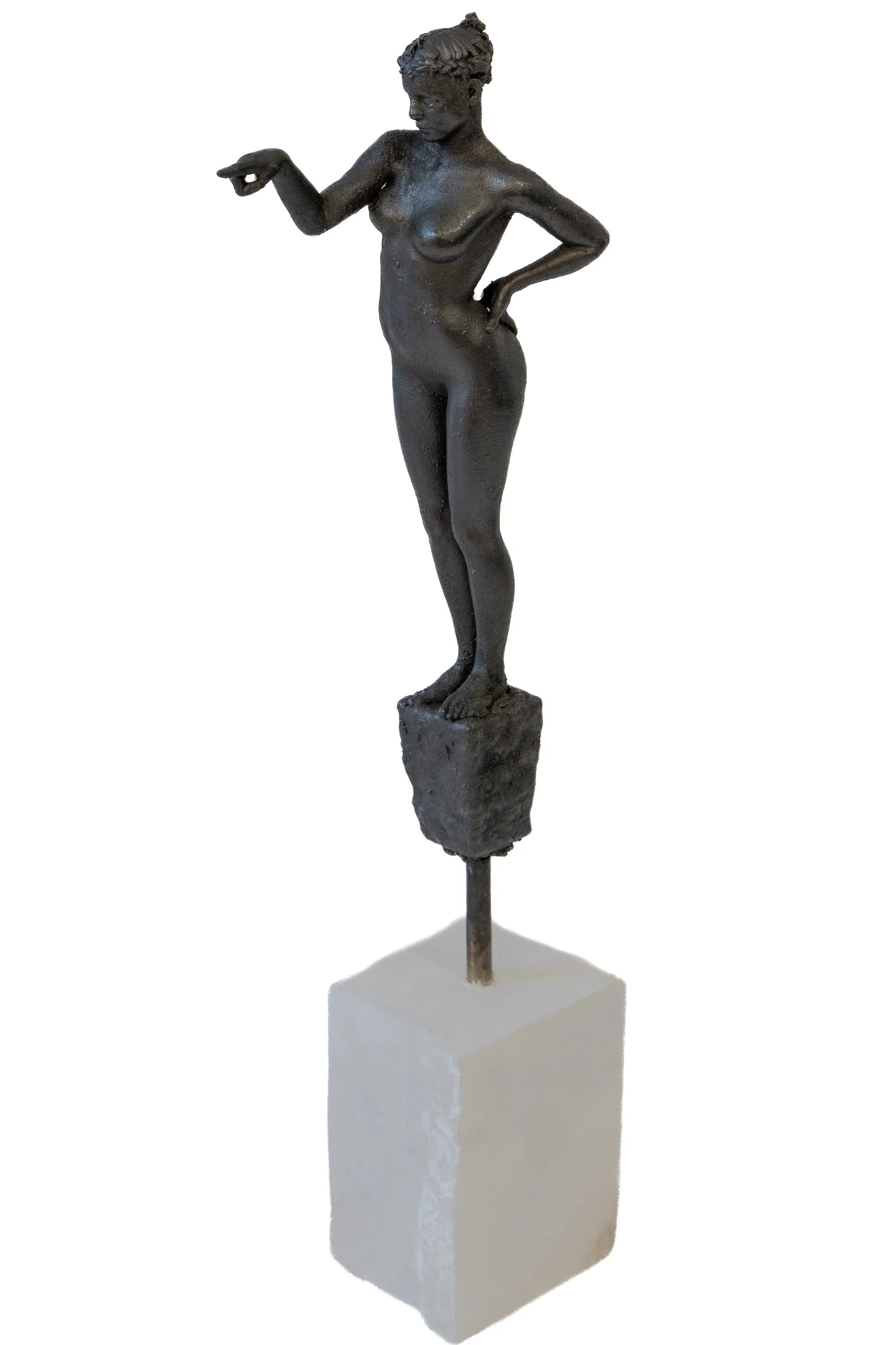Lilliputian #13 - 12 1/2" tall - cast copper