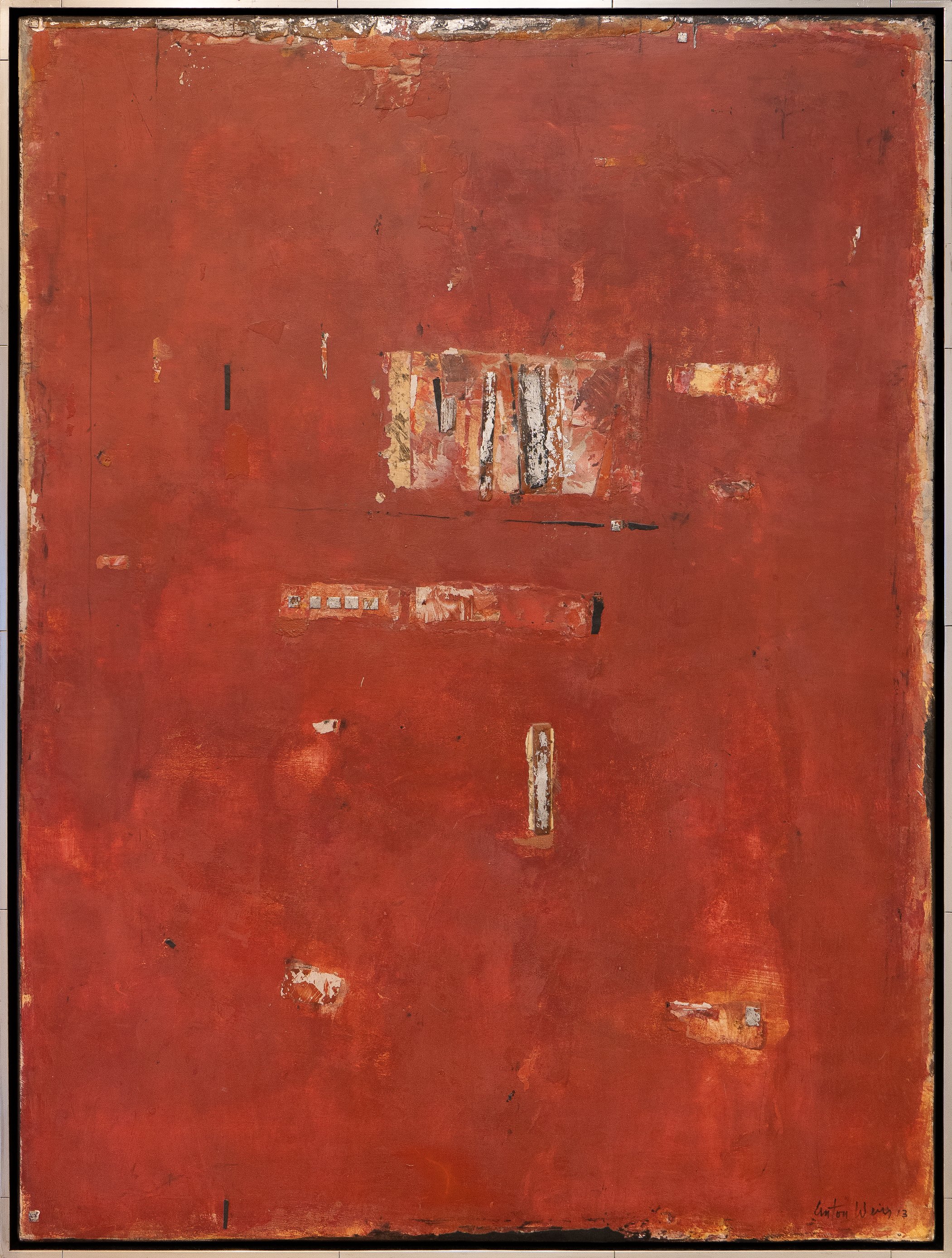 Shades of Red (2013) - 36" x 48" - acrylic on panel