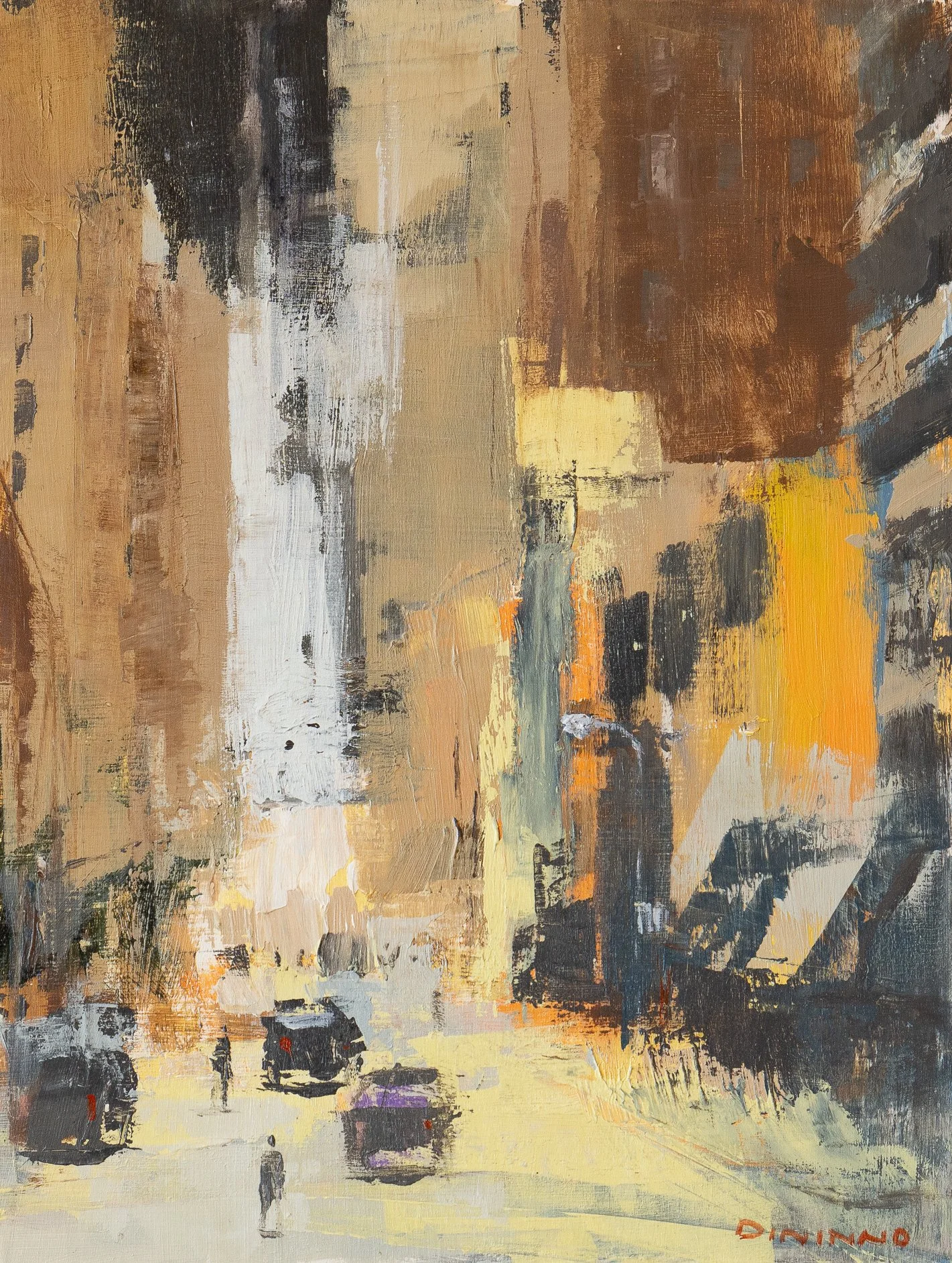 This Night - 9" x 12" - acrylic on panel