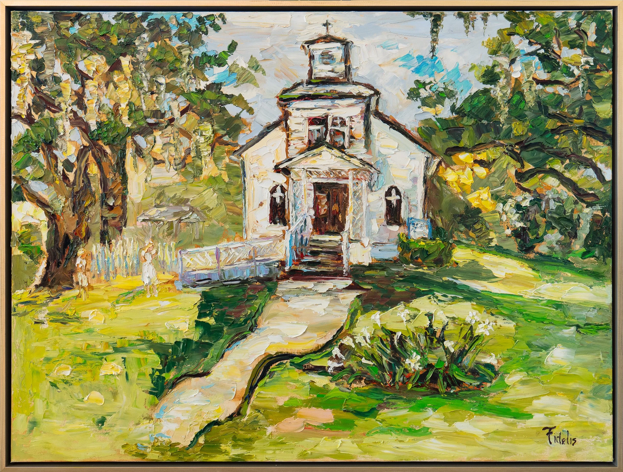 Easter Morn, Bon Secour - 48" x 36" - oil on canvas