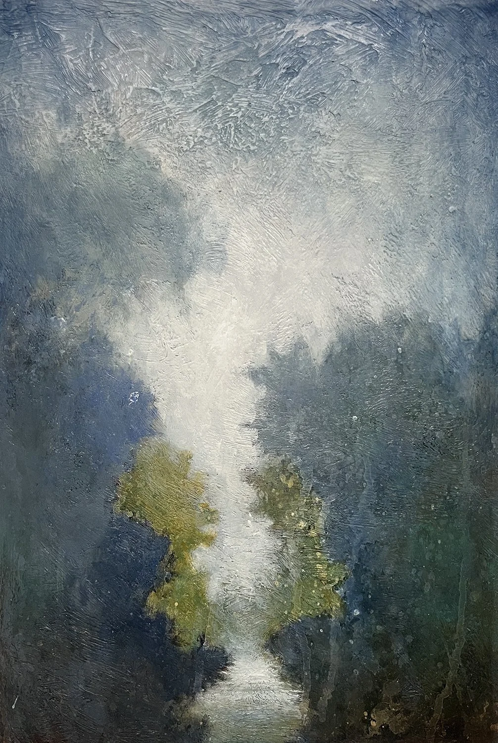 Memoire Fanee 011 - 12½" x 18" - acrylic on canvas