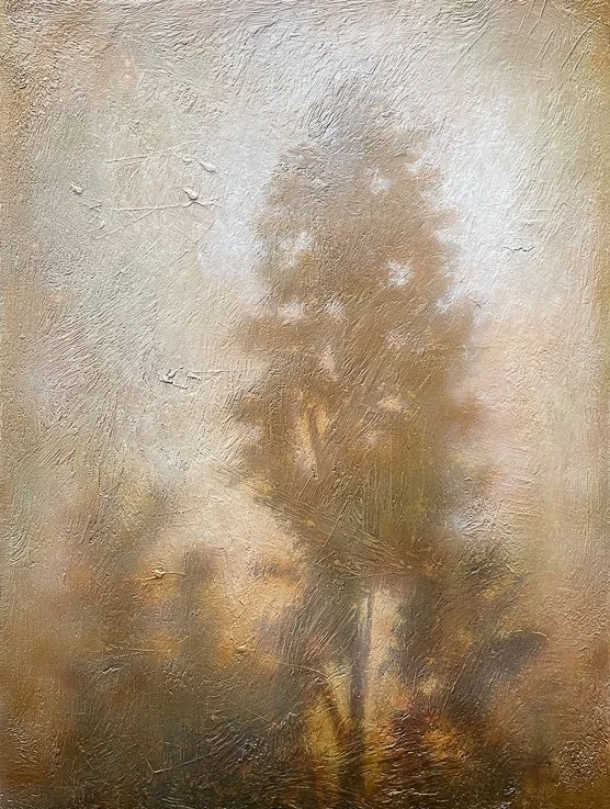 Monochrome Memory 003 - 13" x 18" - acrylic on canvas