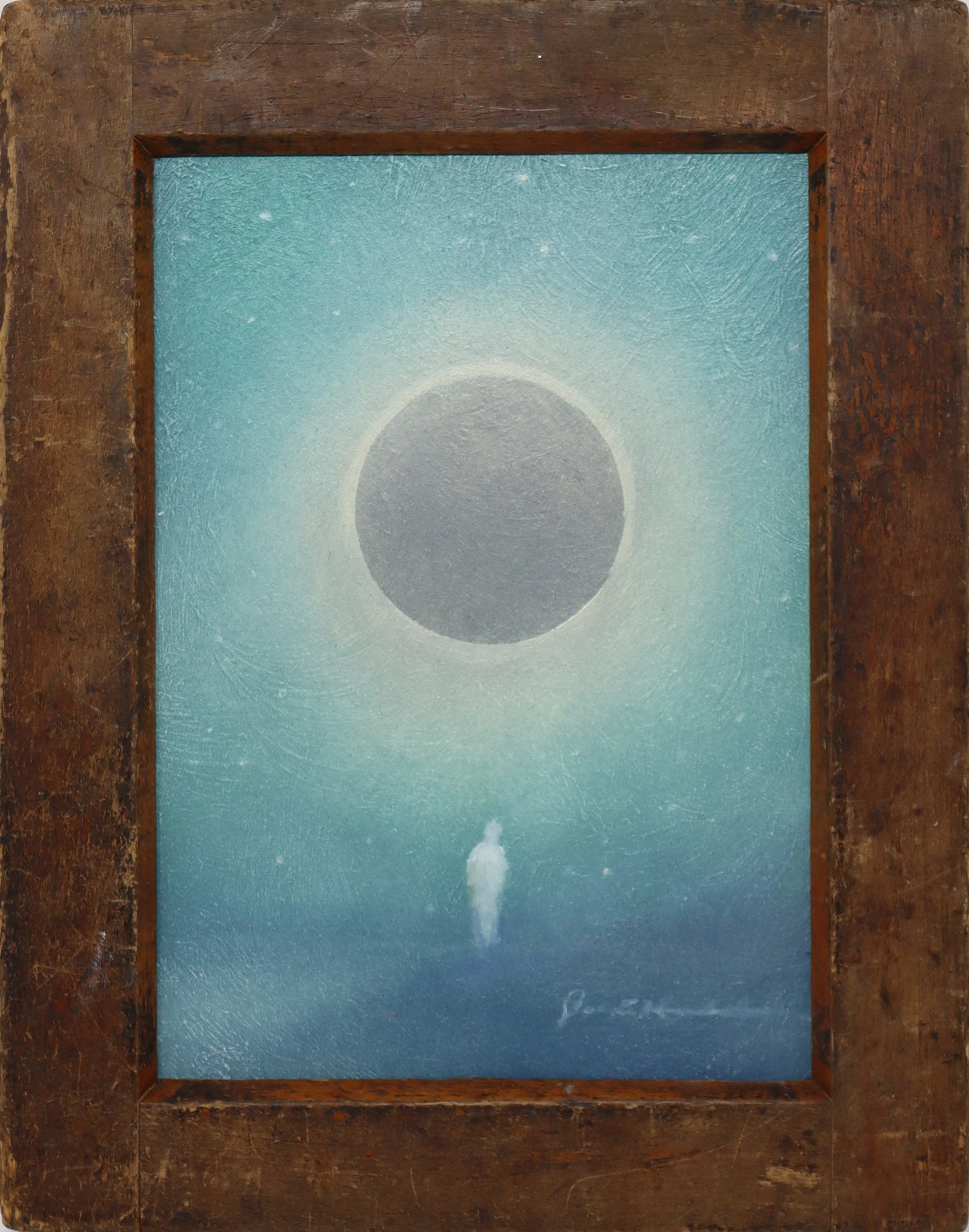 Eclipse - 5" x 7" - oil on board