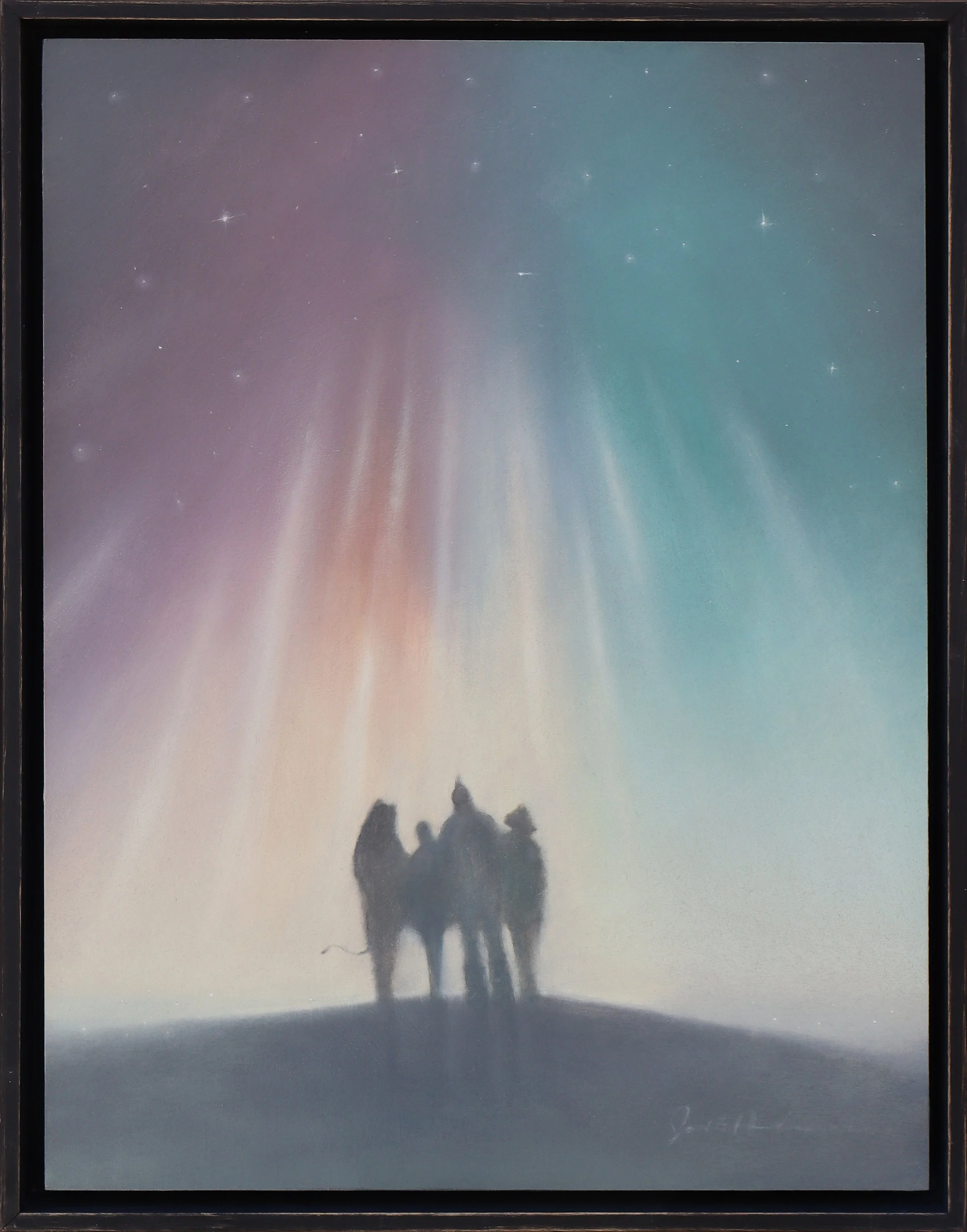 Over the Rainbow (Oz) 26-135 - 18" x 24" - oil on board