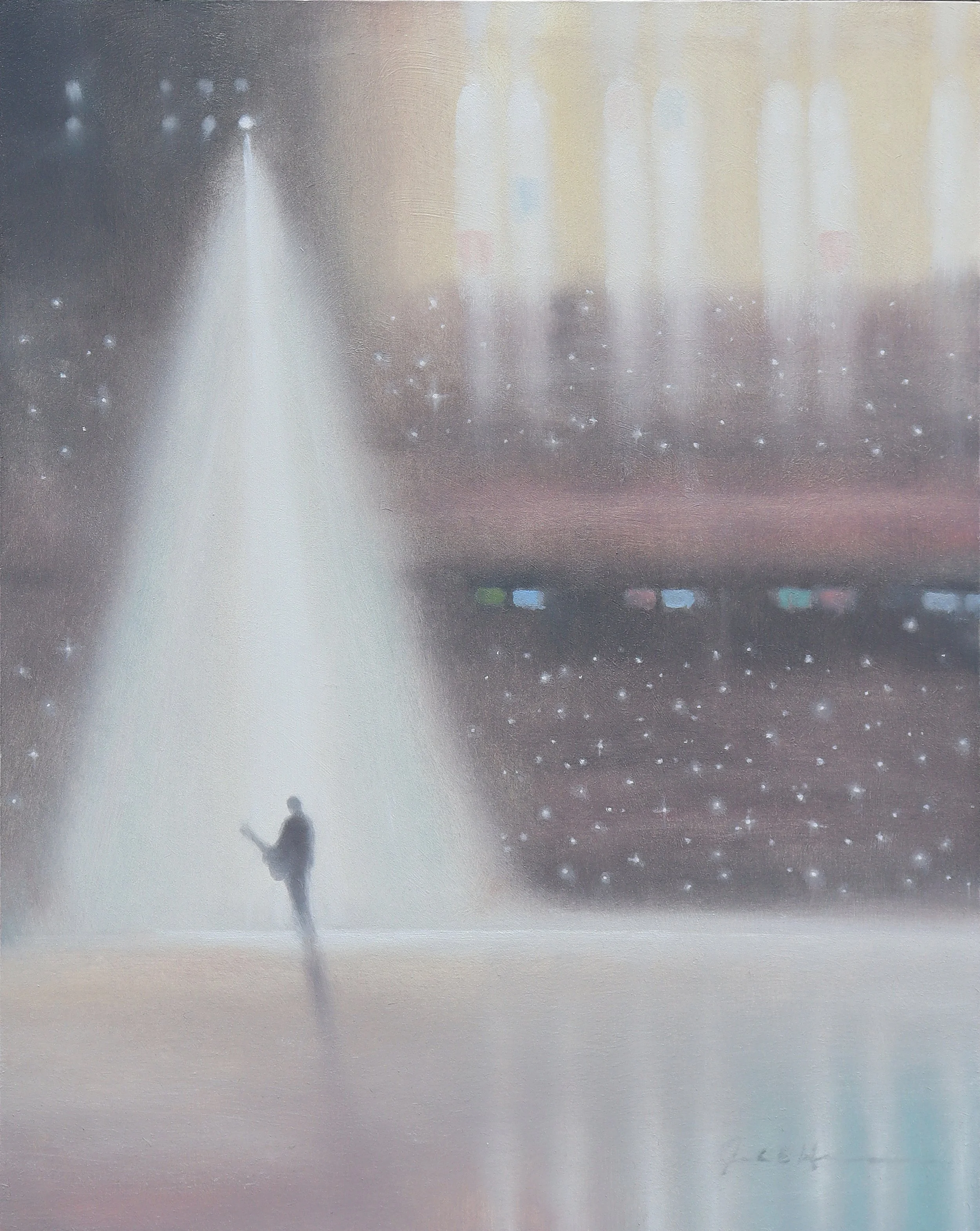 The Ryman 26-144 - 14" x 18" - oil on board