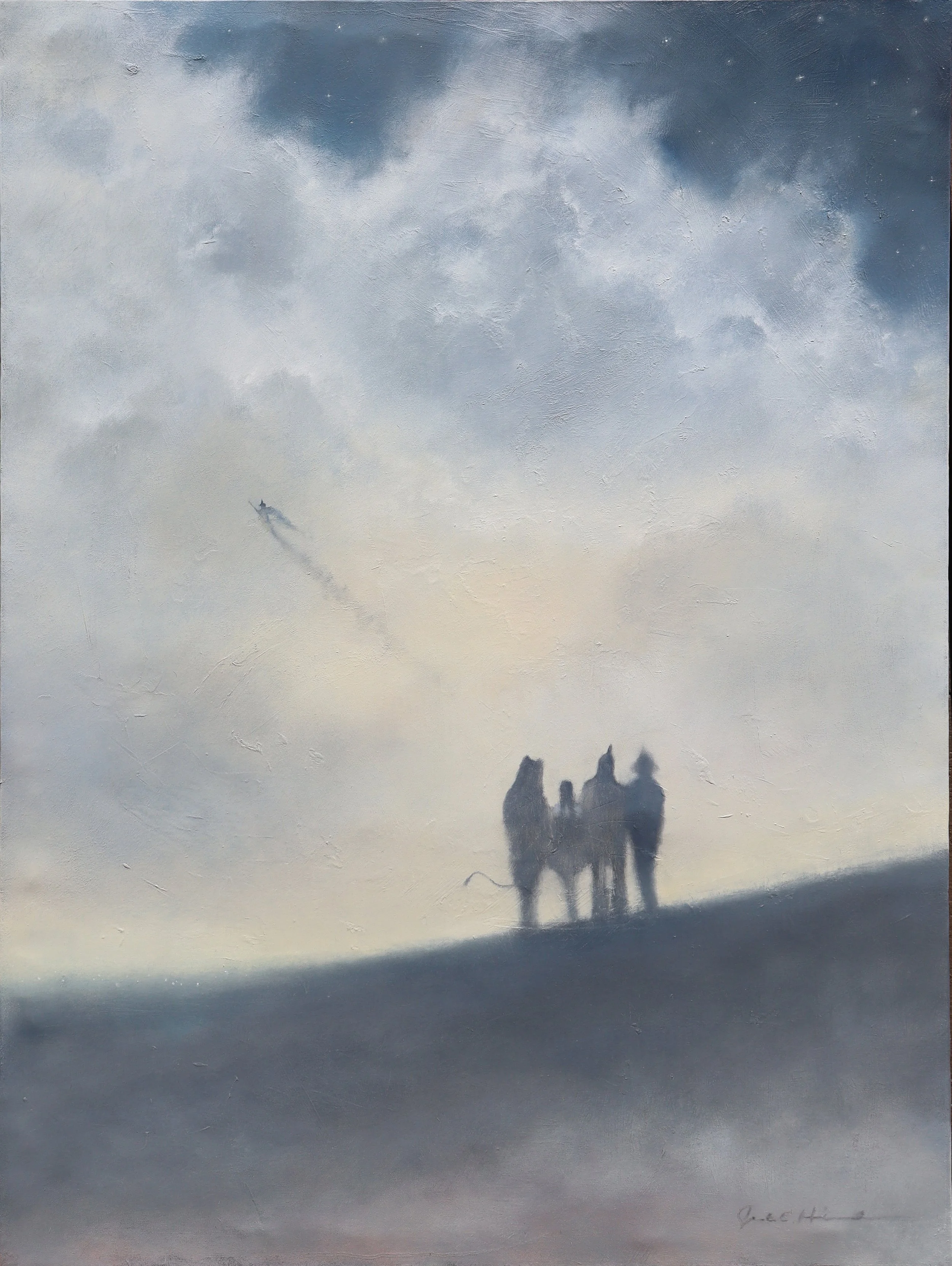 Wicked Witch! (Oz) - 36" x 48" - oil on canvas