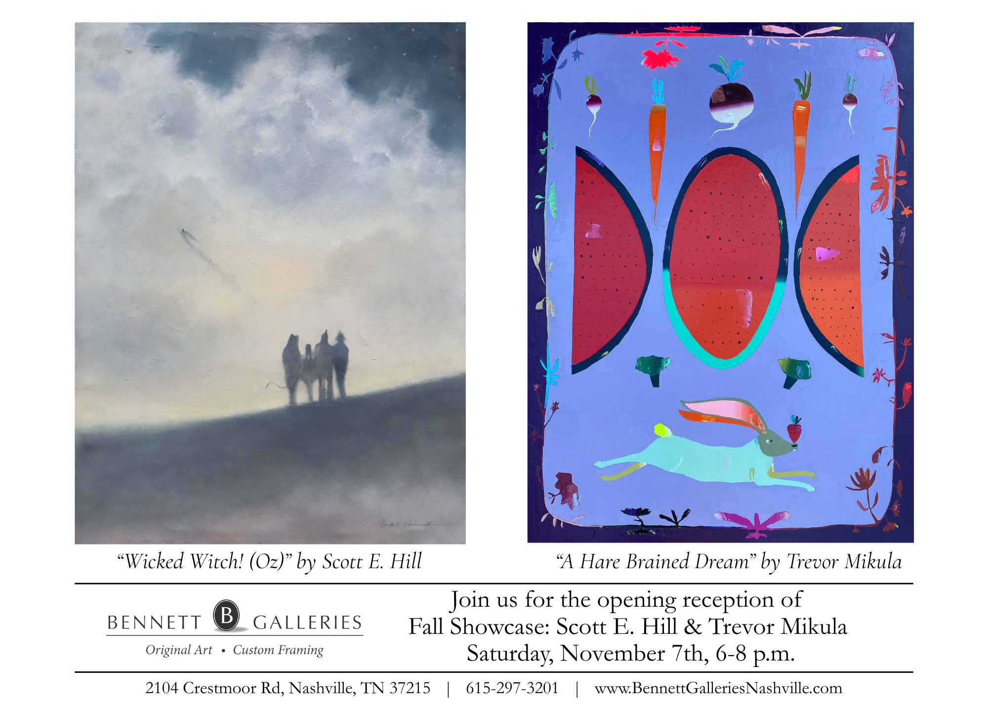 Fall Showcase: Scott E. Hill &amp; Trevor Mikula