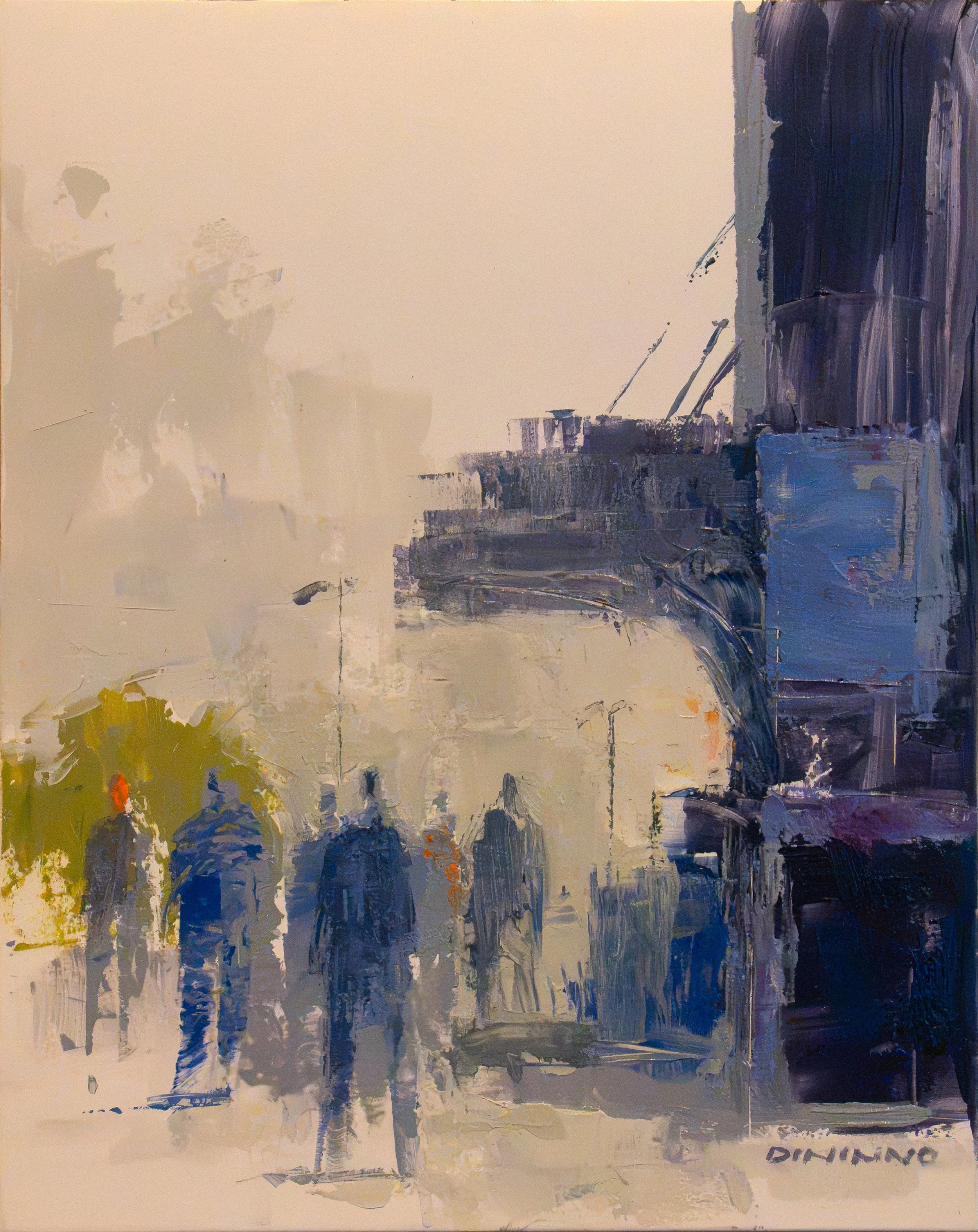 Marquee - 8" x 10" - acrylic on panel