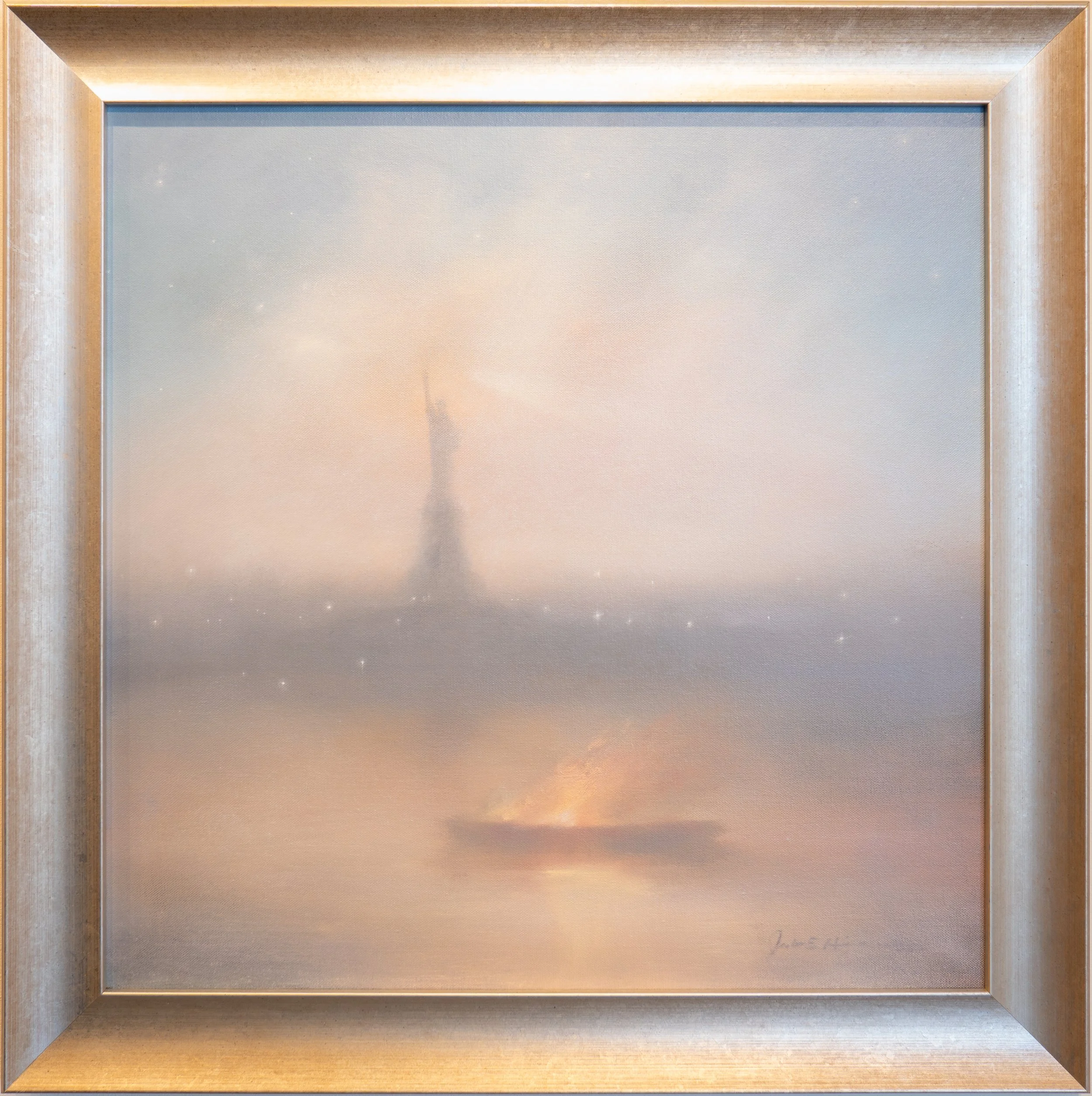 Empty Vessel 26-113 - 24" x 24" - oil on canvas