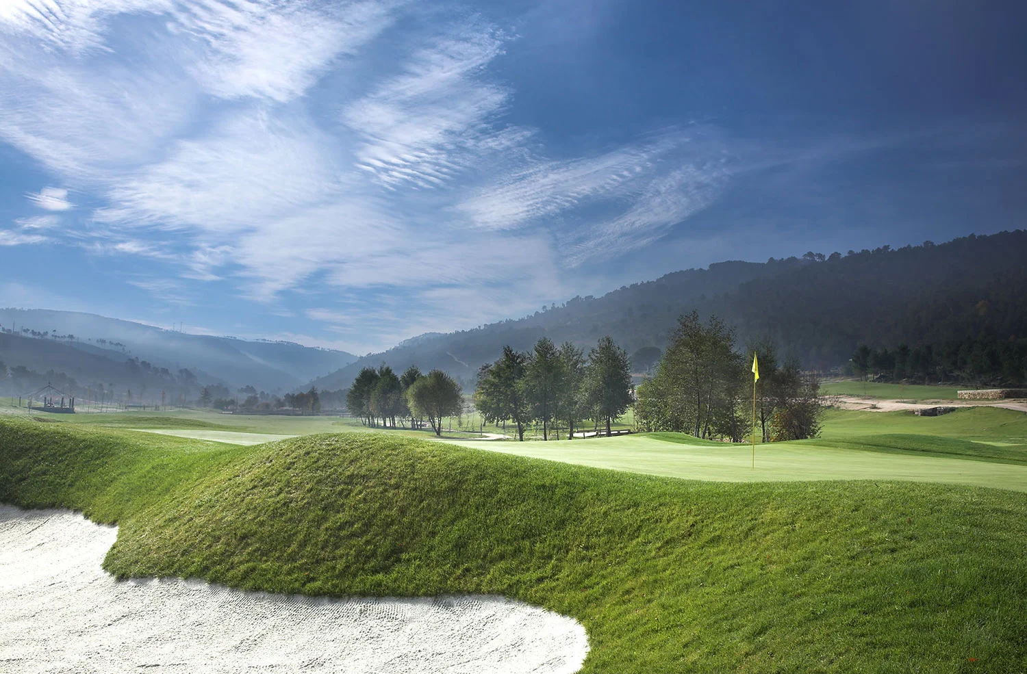 The Golf Course // The award-winning Vidago Palace Hotel Golf Course was redesigned by the firm Cameron & Powell from an original by Mackenzie Ross built in 1936. The course has now been rebuilt from scratch to meet USGA specifications. Photo © Vidago Palace, Portugal