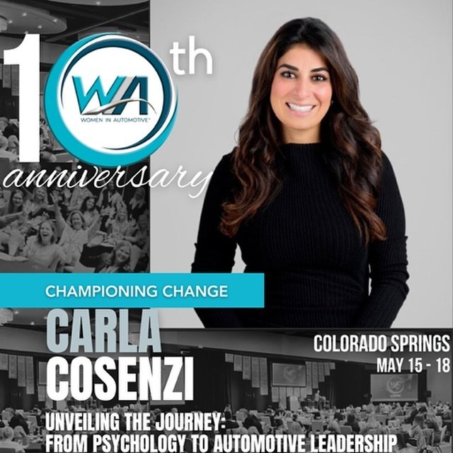 Counting down the days until I take the stage at the Women Automotive Conference. 

I am so excited to share my journey through the automotive industry and celebrate the incredible strides made by women. Let&rsquo;s drive change together!