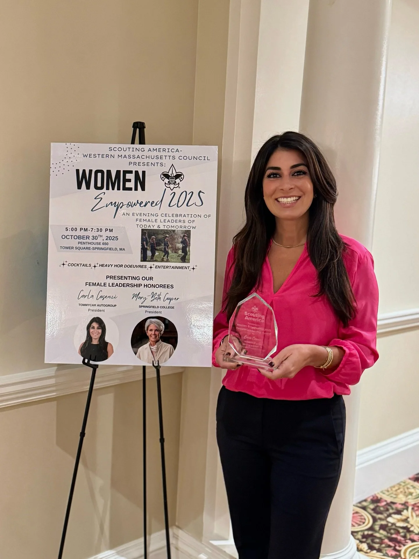 Still feeling incredibly grateful and inspired after last night&rsquo;s Women Empowered 2025 celebration ✨💙

I&rsquo;m truly honored to be recognized and to take part in such a meaningful event celebrating leadership, service, and community impact. 