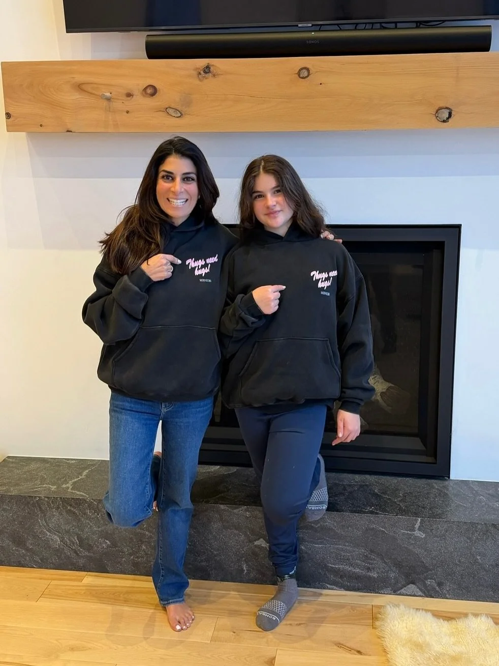 Matching Valentine&rsquo;s hoodies with my Valentine ❤️
Happy Valentine&rsquo;s Day 💘