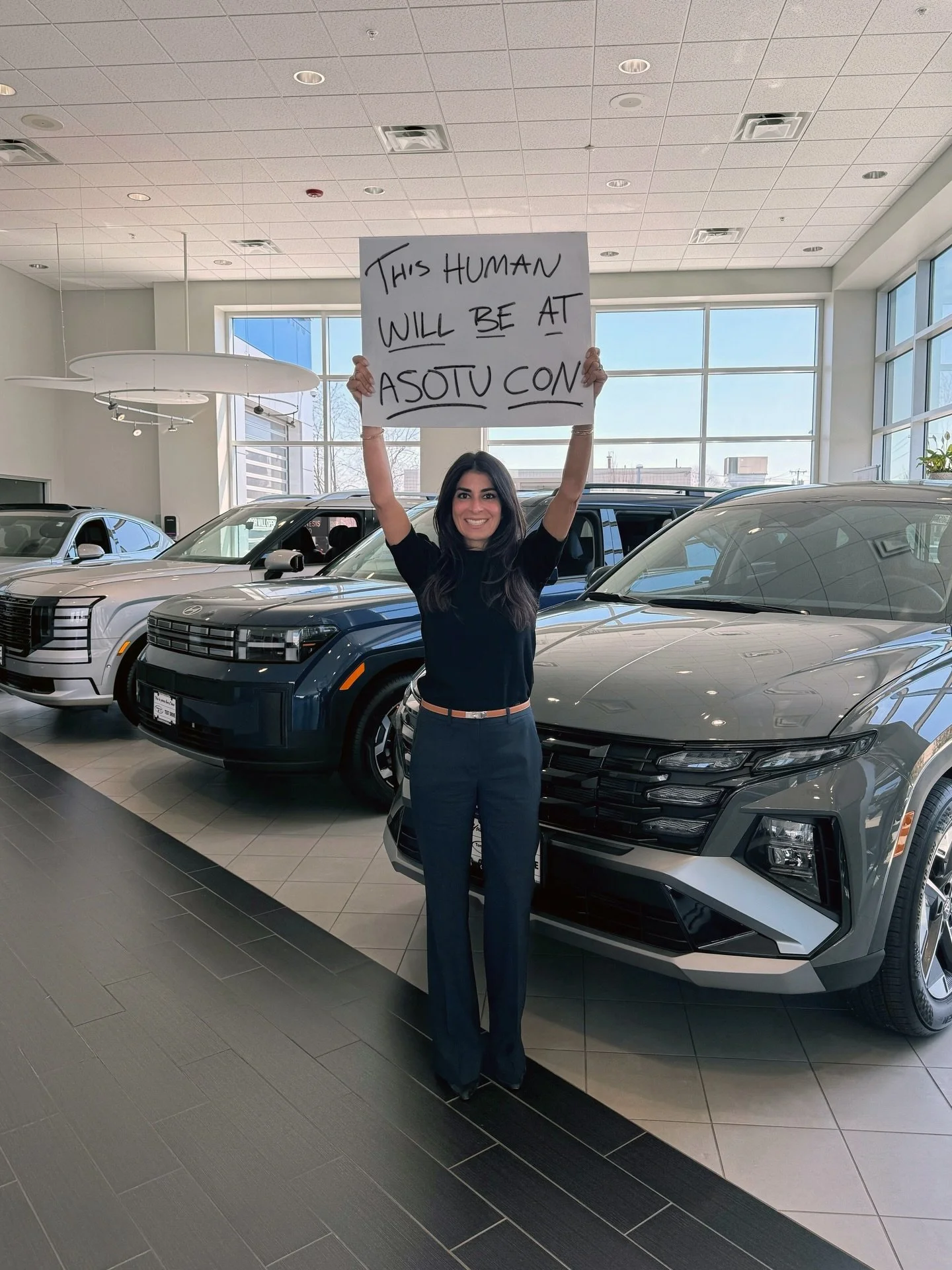 This human will be at ASOTU CON.

Looking forward to being in the room with some of the best minds in automotive&mdash;talking about where we&rsquo;re headed, what&rsquo;s working, and what needs to change.

See you there!