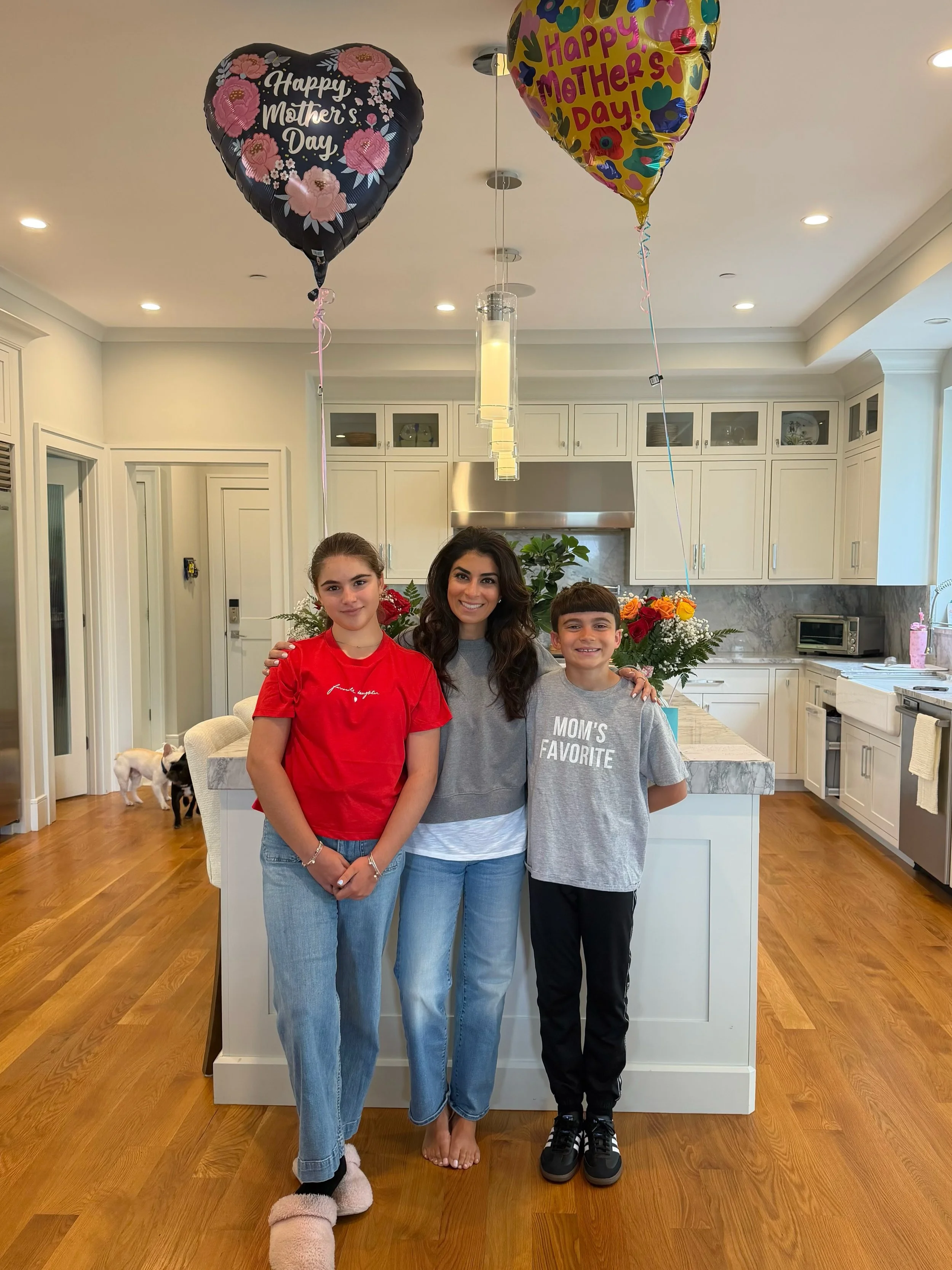The best day with the ones who made me a mom 🤍

Happy Mother&rsquo;s Day to all the amazing moms out there today and every day 💐