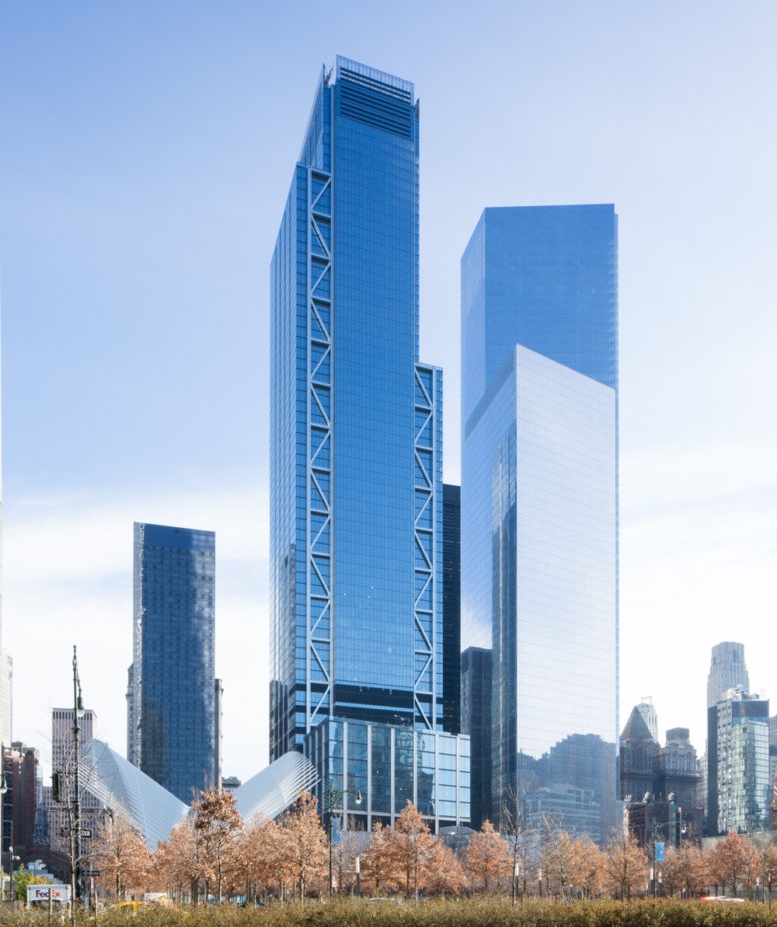 3 (left) & 4 (right) World Trade Center