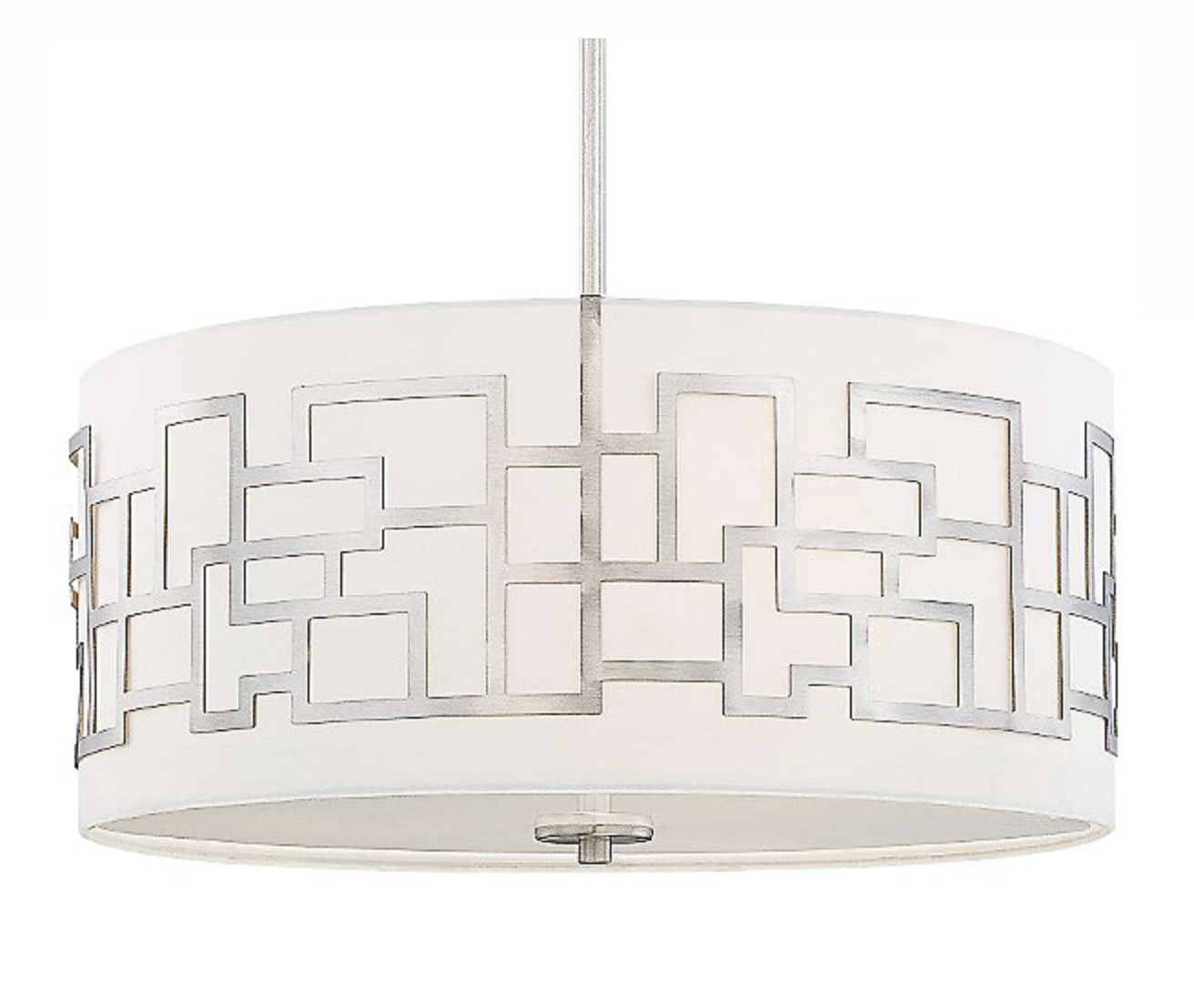 This is Alecia’s well known NECKLACE hanging fixture for George Kovacs Lighting.  If you’d like, you can purchase it by clicking > here. If you do, I will make a small commission, but it won’t cost you any more than if you bought it directly. Thi…