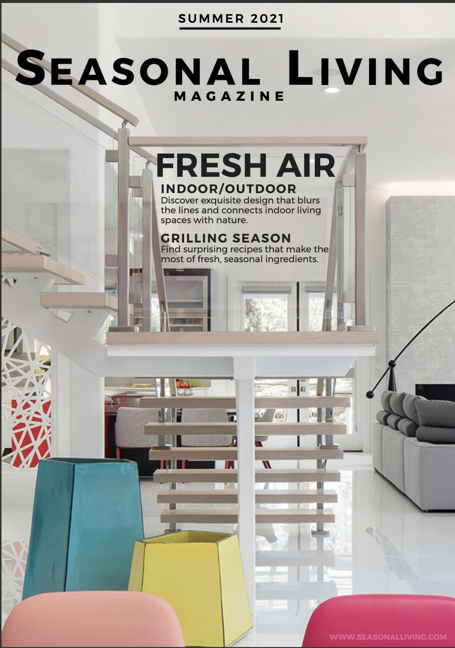 THE BACKSTORY ON THE DEBUT OF SEASONAL LIVING MAGAZINE