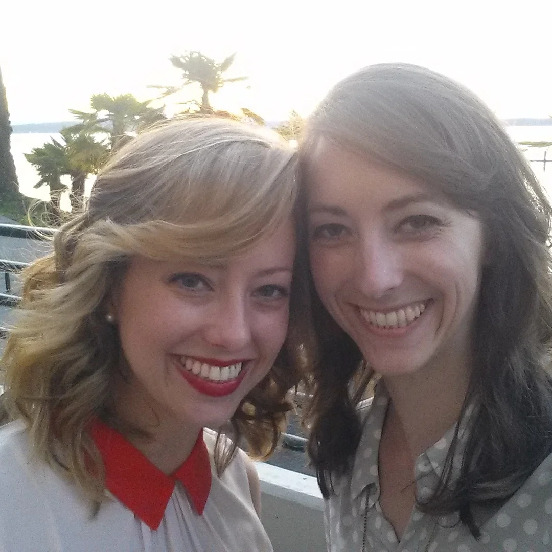 Having a great time at Rachel & Sean's wedding!