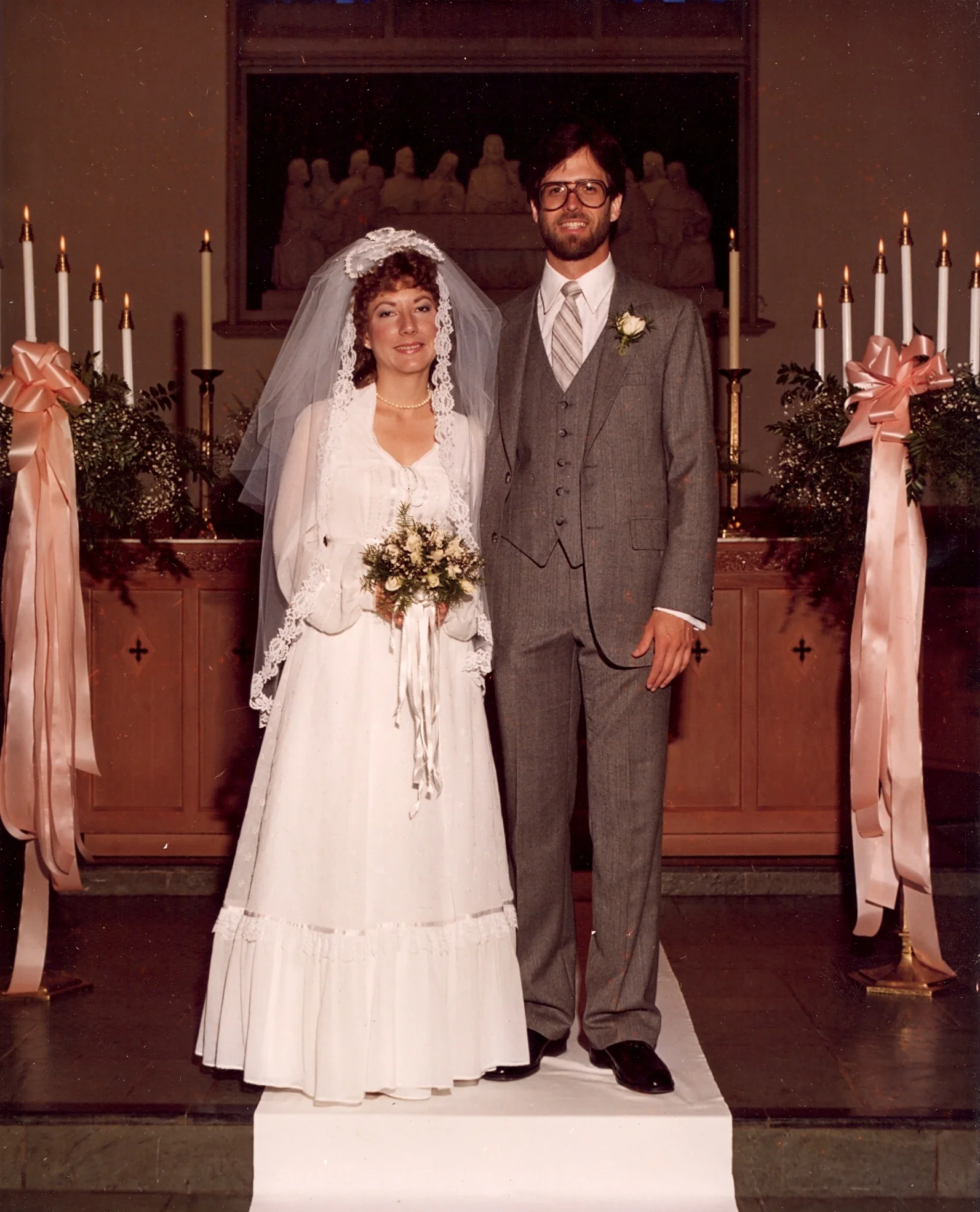 Our parents getting married in 1981 - look how cute they are!