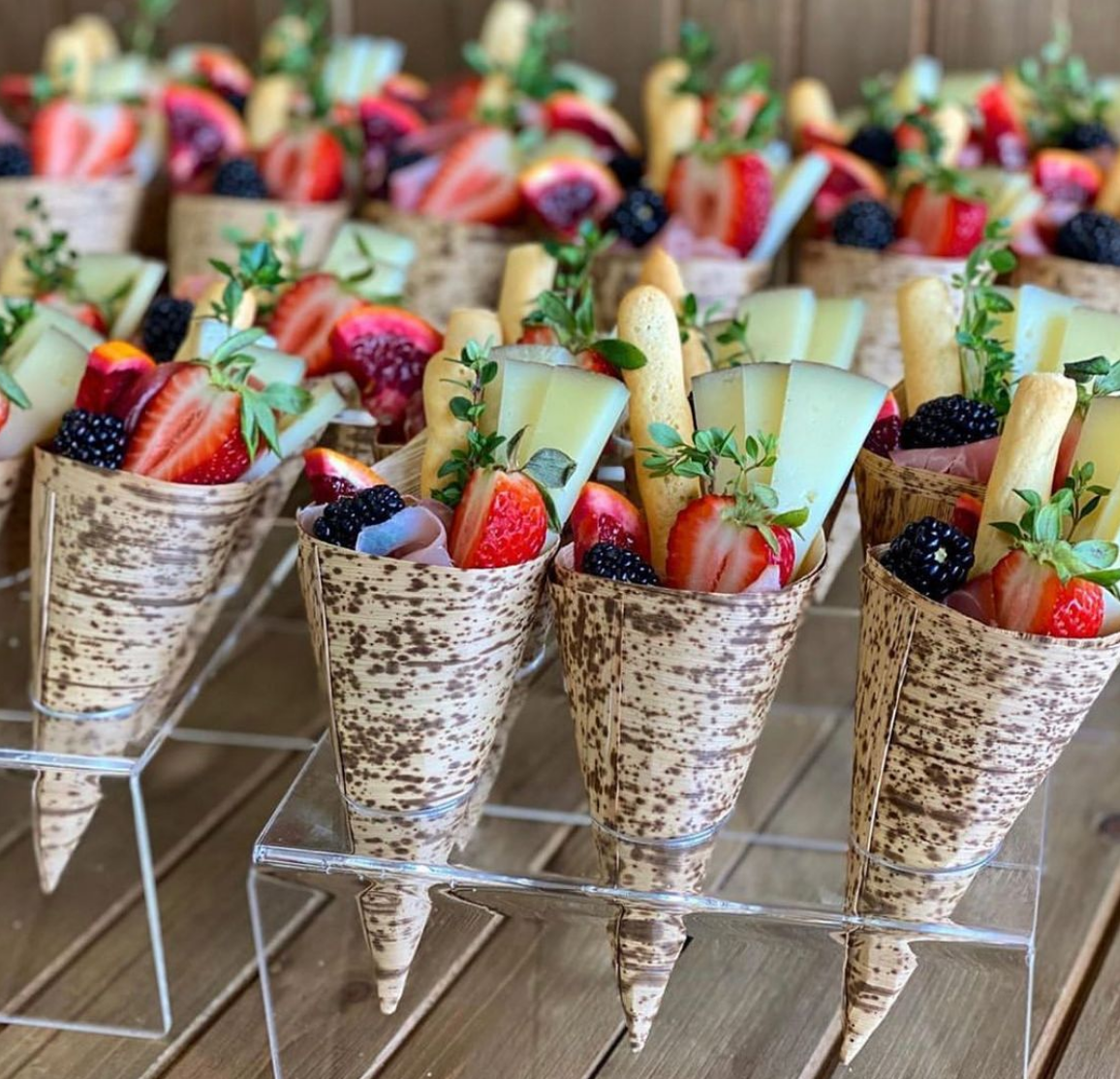 Charcuterie mini cones?!