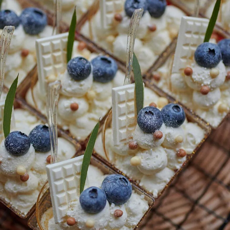 Adorable tiny desserts