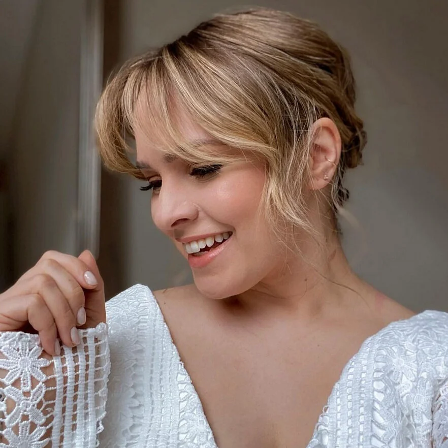 Beautiful DIY wedding hair