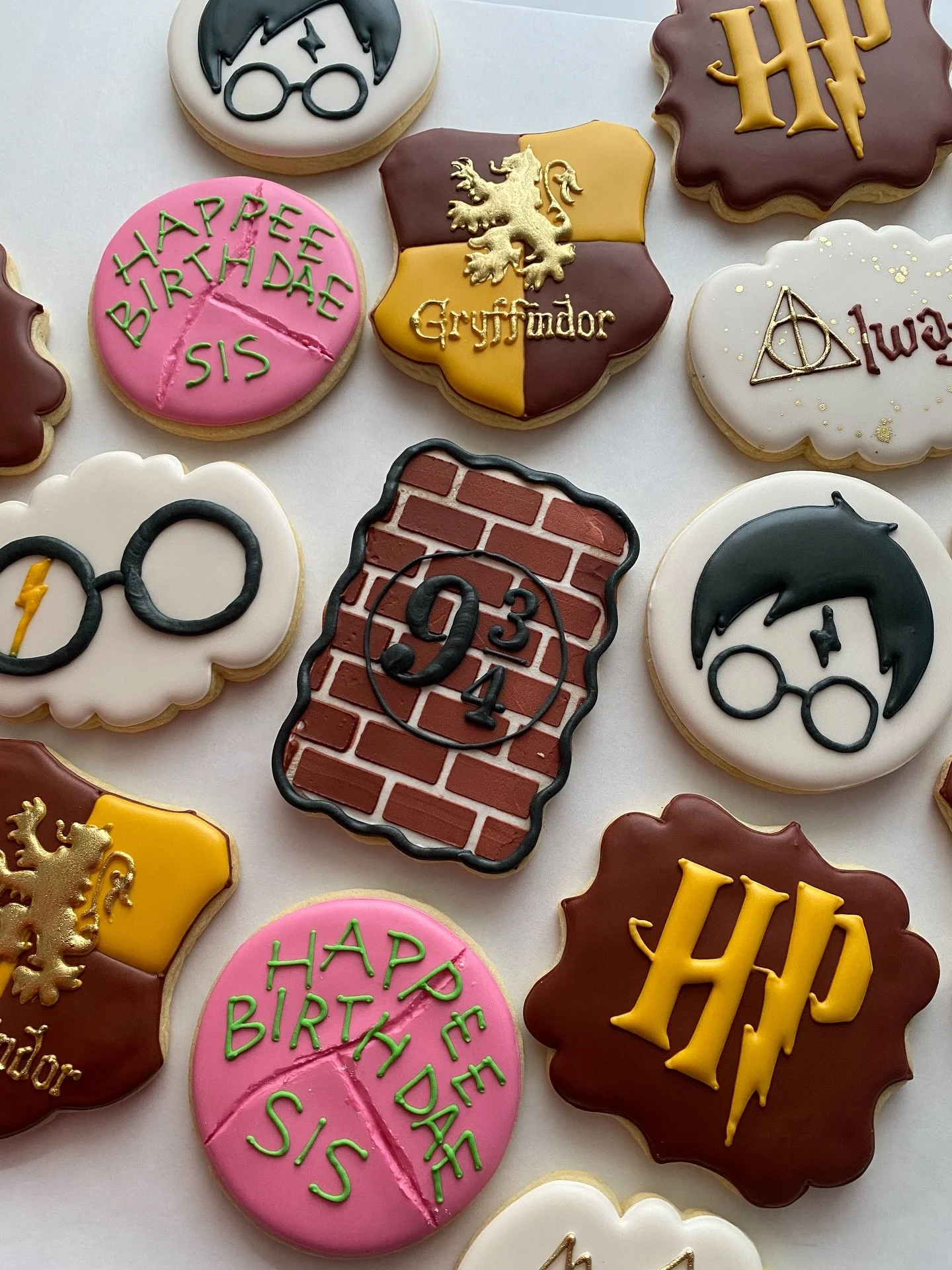Harry Potter cookies and a trip to Universal for your birthday?! Sounds pretty good to me!