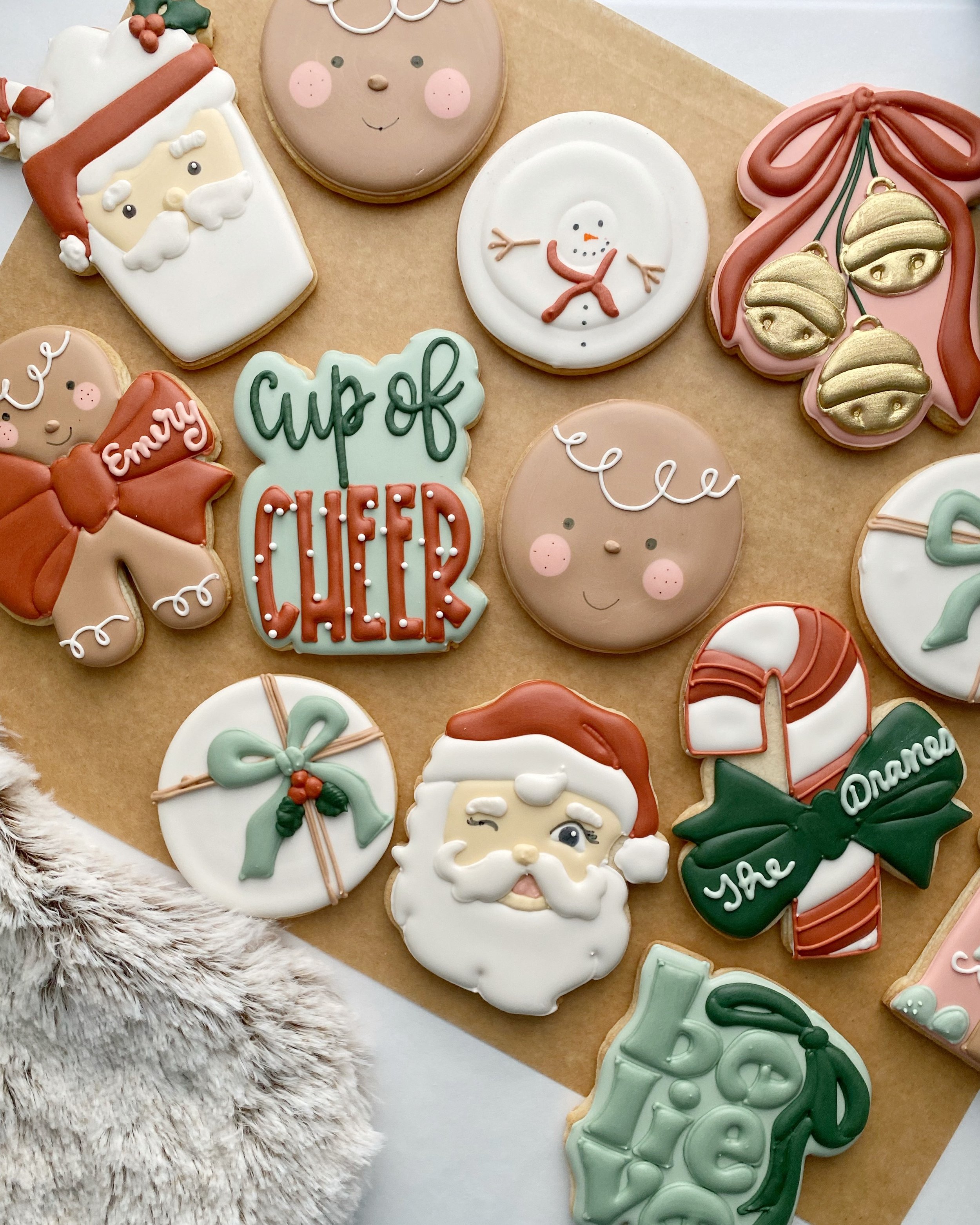 Christmas Cookie Tray- 1 dozen