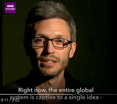 Jason Hickel: our addiction to economic growth is killing us Viewsnight, BBC