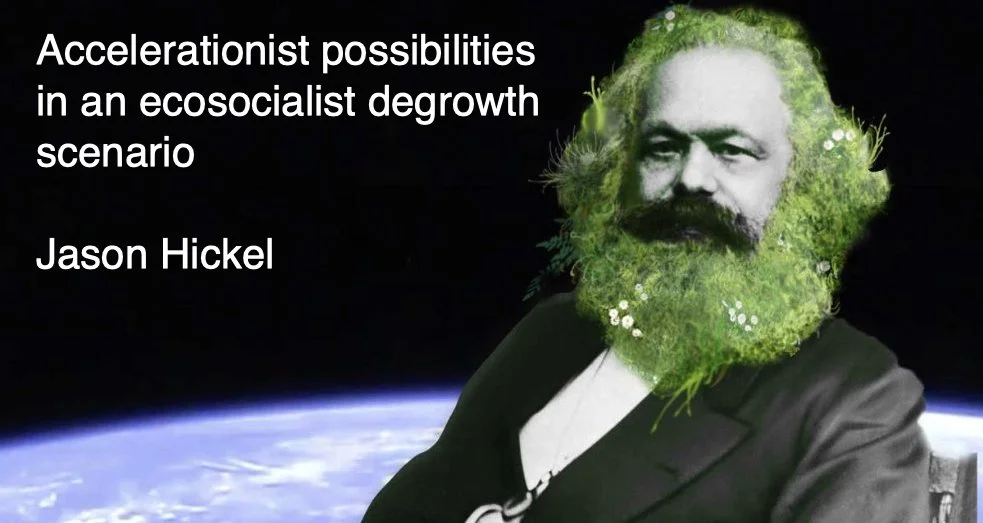 Accelerationist possibilities in an ecosocialist degrowth scenario