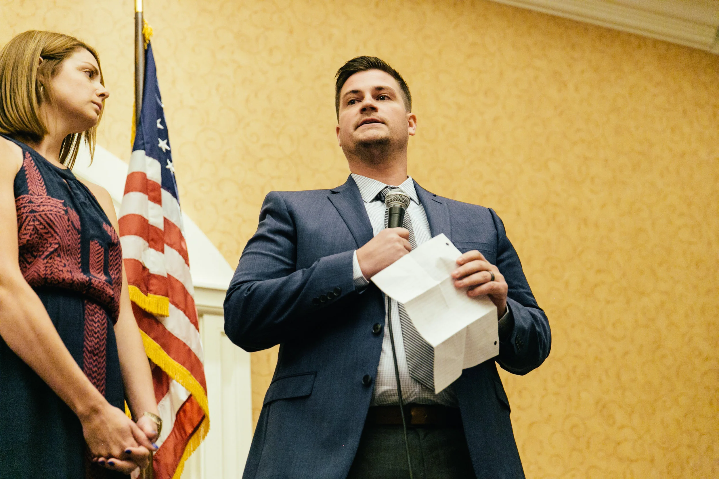 Emily and David Rimestad present their ministry's vision at 2015 Vision Dinner