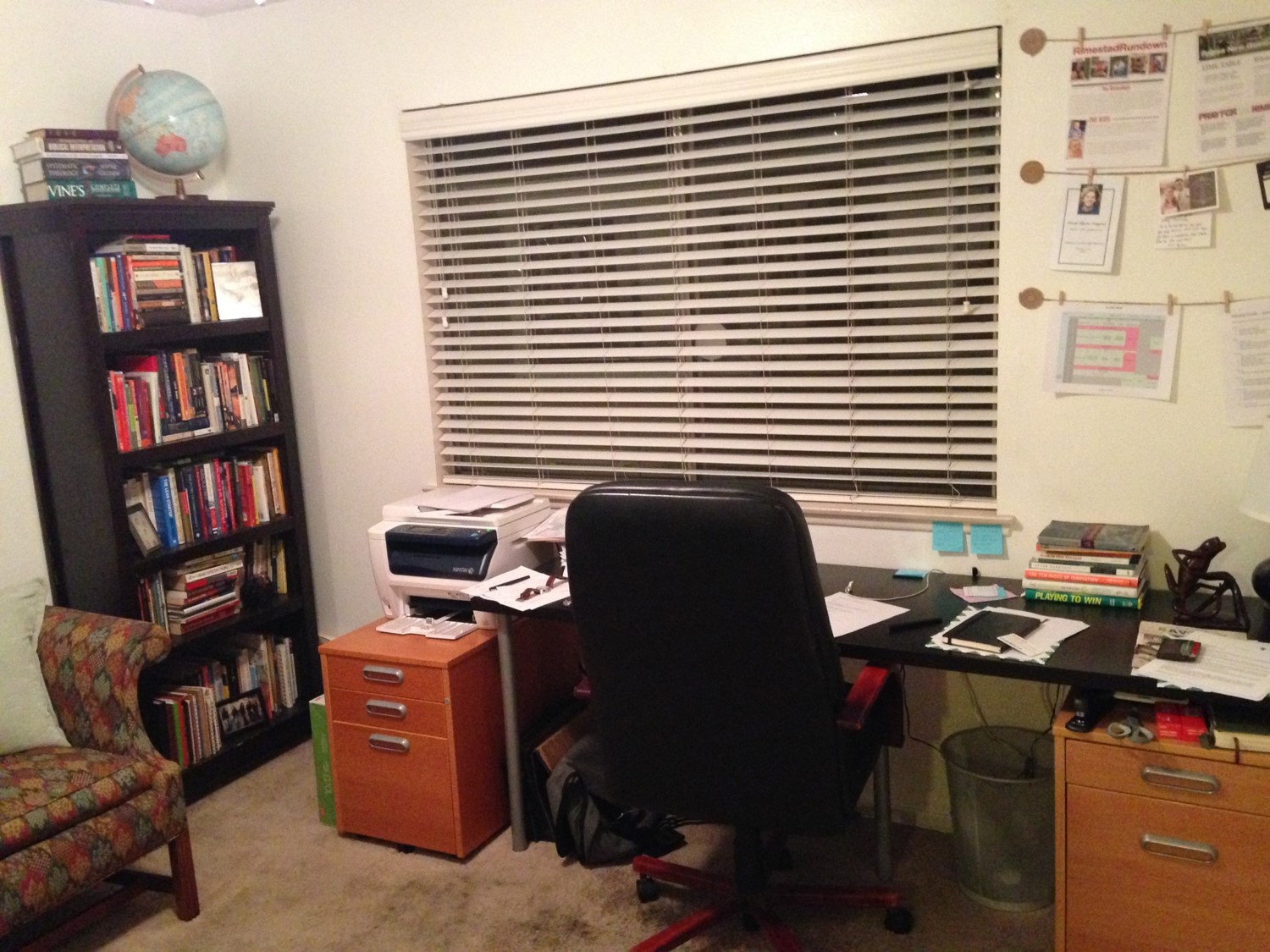The GO Fund's first office was in the Womack's second bedroom