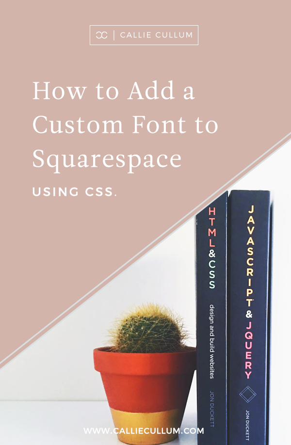 How to Add a Custom Font in Squarespace Using CSS