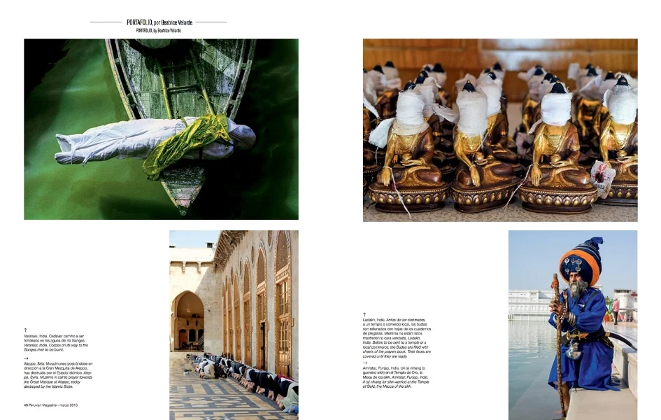 Revista Peruvian Arlines. PORTAFOLIO FOTOGRÁFICO.