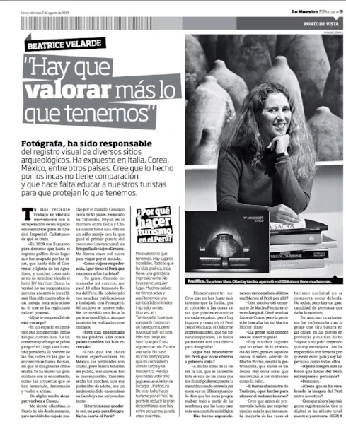 Diario El Peruano. 