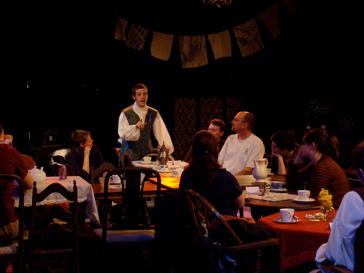  Actors Engaging Audience in Dialogue (photo taken at an invited dress rehearsal) 