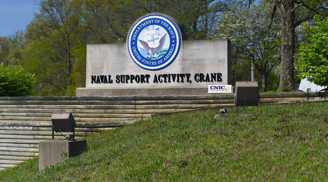 Naval Support Activity Crane gate.jpg