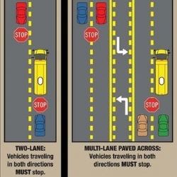 ISP: Please remember to stop for school buses