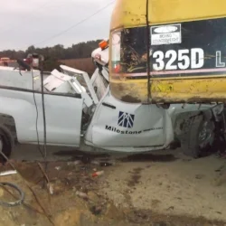 Owensburg man killed in crash into an excavator in a bridge construction zone