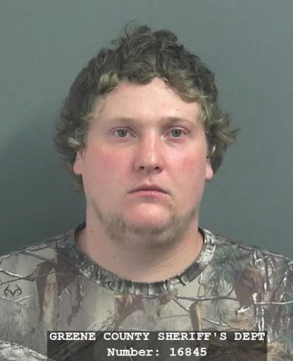 Andrew C. Damron, mug shot from previous arrest.