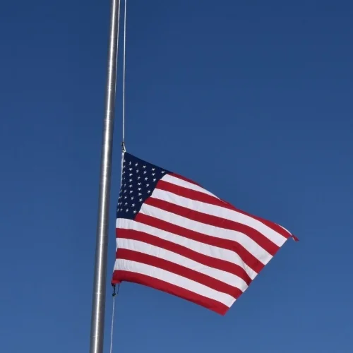 Flags to remain at half-staff until 12:01 a.m. on Sunday, December 30