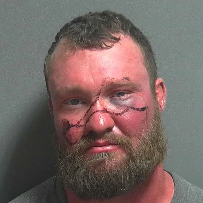 Man arrested after wrestling with two deputies