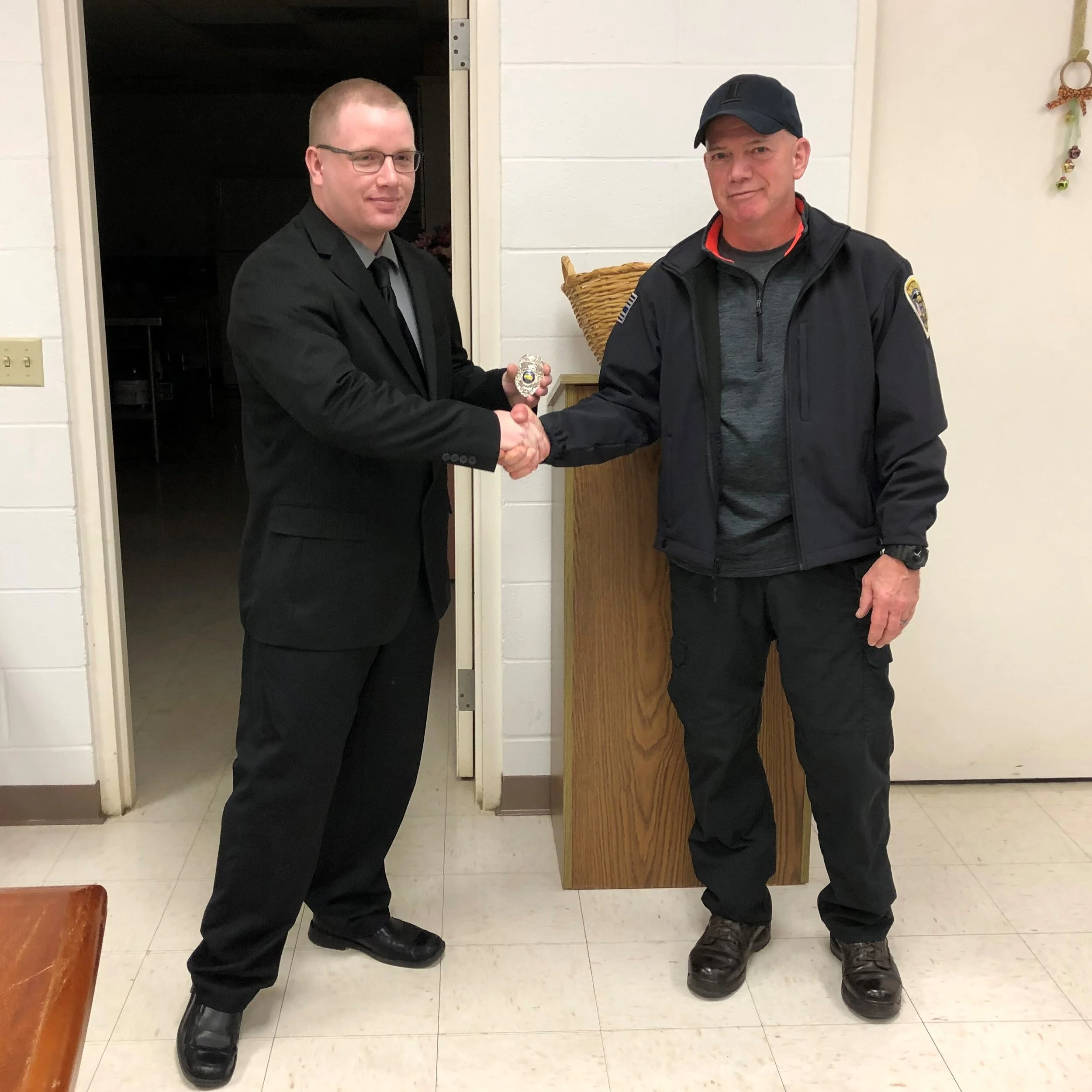 Montgomery sworn in as Worthington Deputy Marshal