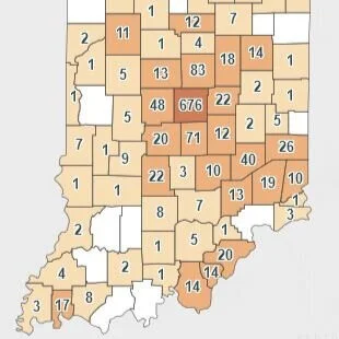 Statewide case count announced, as of Sunday, March 29, 10 am