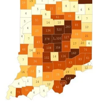 Statewide Case Counts as of Thursday, April 16; Greene County jumps to 36 cases, two deaths, 233 tested